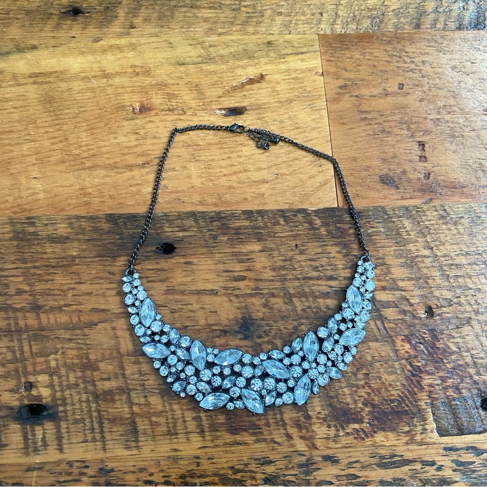 Statement bib necklace